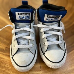 Converse Kids' Blue and White Sneakers